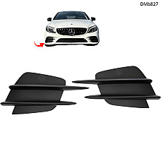 Тунинг капаци за отвори на бронята Mercedes C W205 AMG (2019–2023) – ляв и десен – 39.99 - Sellzone.bg Тунинг капаци за отвори на бронята Mercedes C W205 AMG (2019–2023) – ляв и десен – 39.99